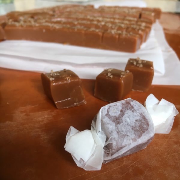 Salted Mezcal Caramels – Bakers Brigade