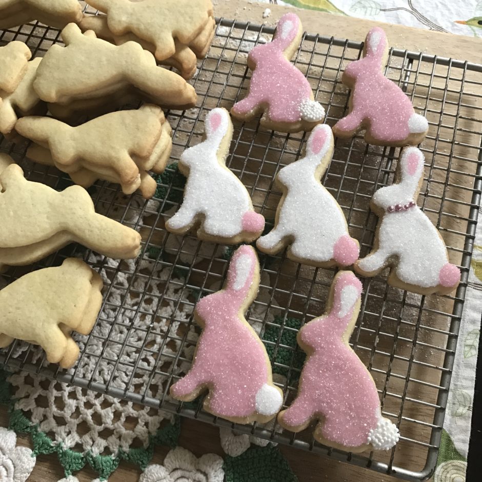 Bunny Sugar Cookies-Simple Iced Cookies For Easter