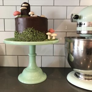 Edible Moss Woodland Cake