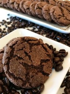 Chewy Chocolate Espresso Cookies